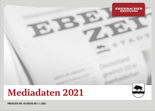 Mediadaten 2021 der Eberbacher Zeitung